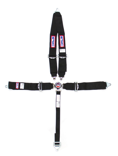 RJS 5 PT Harness System Q/R BK Roll Bar 2inSub - RJS1029301