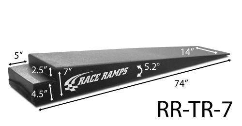 Race Ramps 7in Trailer Ramps Pair  - RMPRR-TR-7