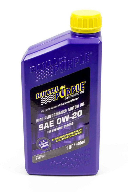 Royal Purple 0w20 Multi-Grade SAE Oil 1 Quart - ROY01020