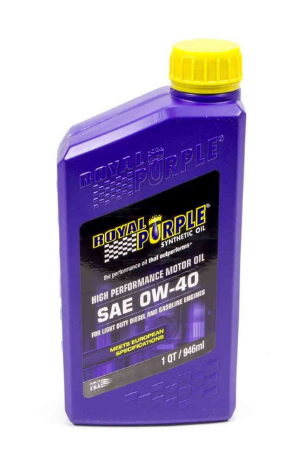 Royal Purple 0w40 Multi-Grade SAE Oil 1 Quart - ROY11484