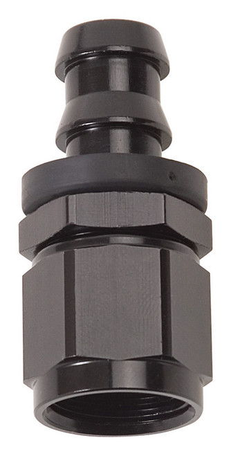 Russell Twist-Lok Hose End #8 Str Black - RUS624023