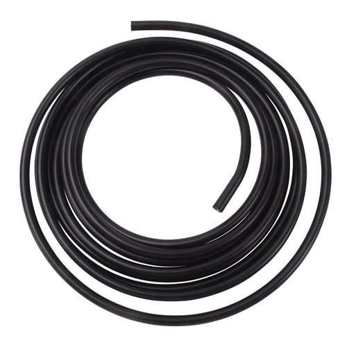 Russell 1/2in Aluminum Fuel Line 25ft Black Anodized - RUS639273