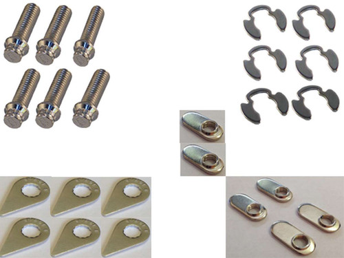 Stage 8 Collector Bolt Kit - 6pt 3/8-16 x 1in (6) - SGE8950S