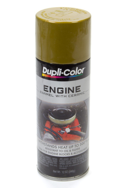 Dupli-Color Gold Engine Paint 12oz  - SHEDE1604