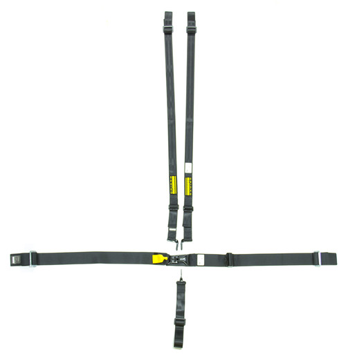 Schroth 5pt Harness System SFI LatchLink Black HANS - SRBSR71050H