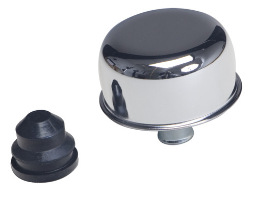 Trans-Dapt Chrome Breather Cap/Grom  - TRA4871