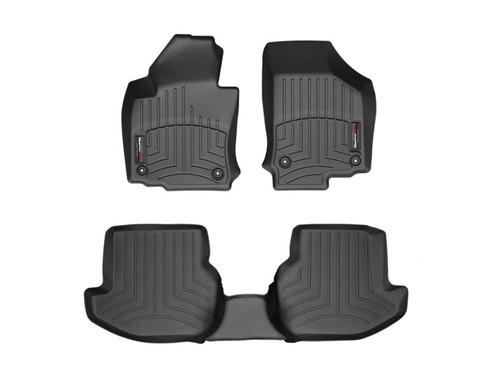 WeatherTech 05-   Volkswagon Jetta Front Floor Liners Black - WEA442691