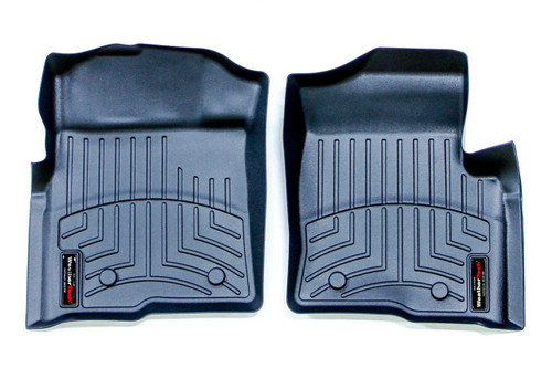WeatherTech 09- F150 Front Floor Liners Black - WEA446111