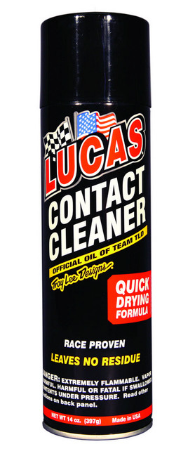 Lucas Contact Cleaner Aerosol 14 Ounce Can - LUC10799