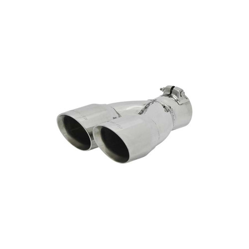 Flowmaster Exhaust Tip Logo Embossed  Polished - FLO15307