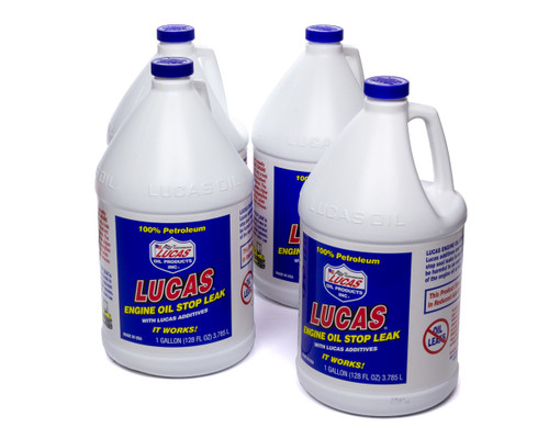 Lucas Engine Oil Stop Leak Case 4x1Gallon - LUC10279-4