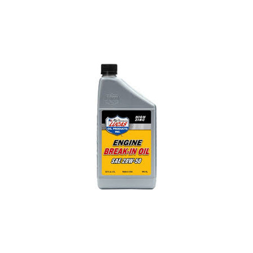 Lucas SAE 5w20 Break-In Oil 1 Quart - LUC11033