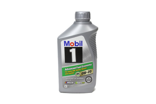 Mobil 1 0W20 AFE Oil Case 1 Qt.  - MOB124184-1