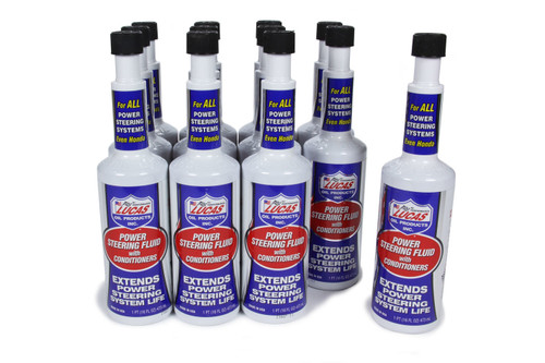 Lucas Power Steering Fluid Case 12 x 16 Oz. - LUC10442-12