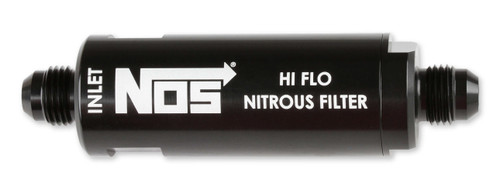 NOS 6AN  Hi-Flo Nitrous Filter - Black - NOS15556