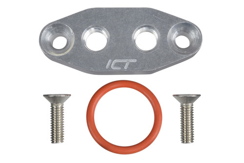 ICT LS Dual 1/8in NPT Oil Fe Ed Plate LS1 - ICT551666