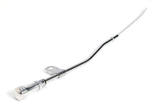 Trans-Dapt Oil Dipstick Aluminum Polished - TRA8902