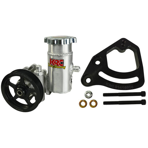 KRC Power Steering Pump Kit SBC 4.2in 6-Rib Serp - KRCESP18020115