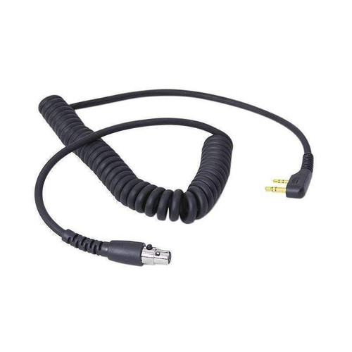 Rugged Radios  Cord Coiled Headset to Radio ICOM 2 Pin - RGRCC-ICOM-RT