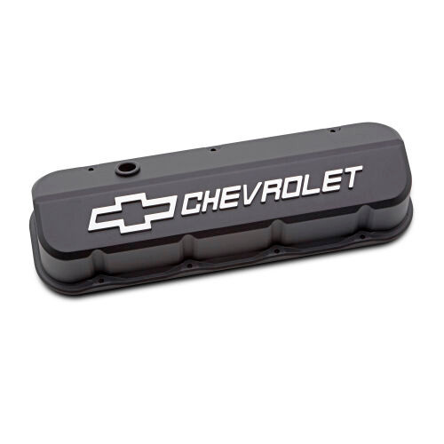 Proform Slant Edge Valve Covers BBC Black Crinkle - PFM141-870