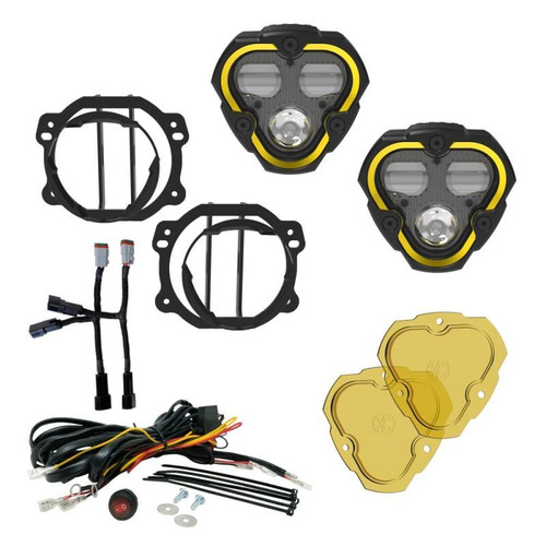 KC Hilites Flex Era 3 Dual Mode SAE Fog Light Kit Pair - KCH97146