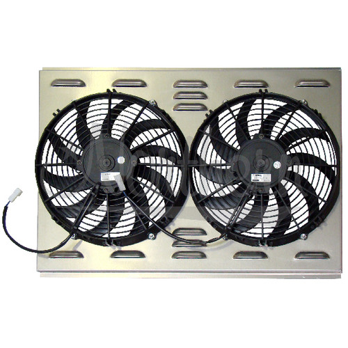 Northern Dual 12in Fans w/Shroud  - NRAZ40006