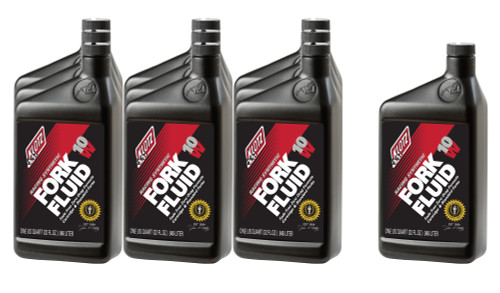 Klotz 10W Racing Synthetic Shock Oil Case 10x1Qt