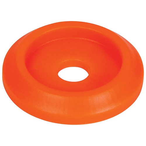 Body Bolt Washer Plastic Fluorescent Orange 10pk