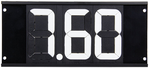 Dial-In Board 3 Digit w/ Mounting Holes