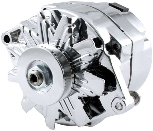 GM Alternator Chrome 100 Amp 1-Wire