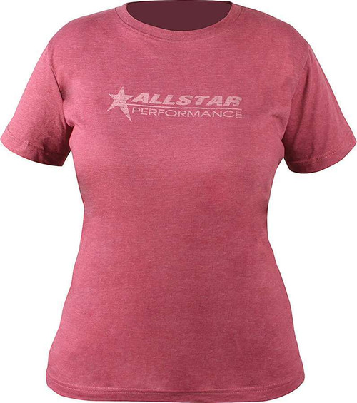 Allstar T-Shirt Ladies Vintage Burgundy X-Large