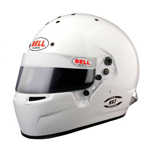 Bell Racing Helmet RS7 7-3/8 White SA2020 FIA8859