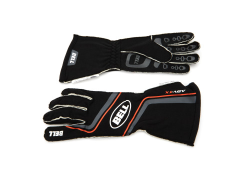 Bell Racing Glove ADV-TX Black/Org Small SFI 3.3/5