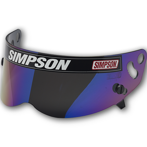 Simpson Safety Shield Iridium/Metalized Bandits/ Diamond Back