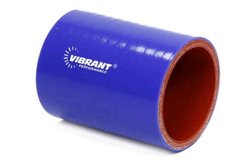 Vibrant Performance 4 Ply Silicone Sleeve 2i n I.D. x 3in long - Blue