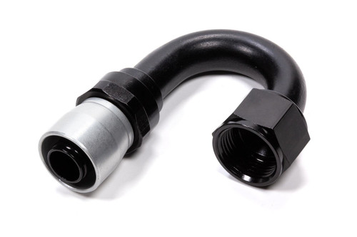 Fragola #12 180-Deg Crimp Hose Fitting