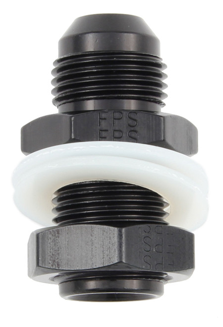 Fragola #10 Fuel Cell Bulkhead Fitting Black