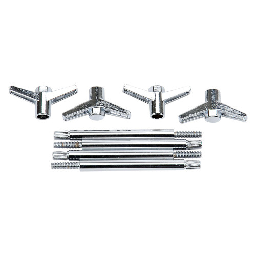 Edelbrock 2pc. Wing Bolts - 4.25in 4-Pack