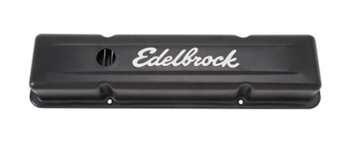 Edelbrock SBC Signature Series V/C's - Black