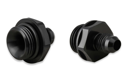 Earls 6an Oil Cooler Adapter 2pk - Black