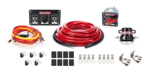 QuickCar Racing Products Wiring Kit Premium 4 Ga w/Black 50-820 Panel