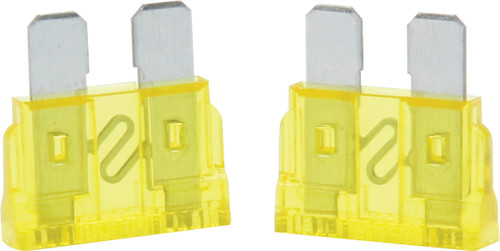 QuickCar Racing Products 20 Amp ATC Fuse Yellow 5pk