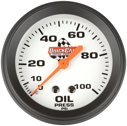 QuickCar Racing Products Oil Pressure Gauge 2-5/8in