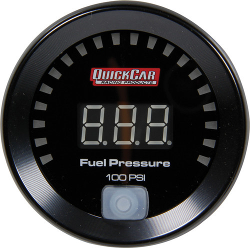 QuickCar Racing Products Digital Fuel Pressure Gauge 0-100