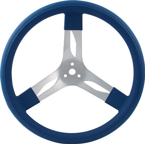 QuickCar Racing Products 17in Steering Wheel Alum Blue