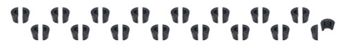 PAC Valve Lock Set 10-Degree 8mm Steel -.050 - PACPAC-L8159-16