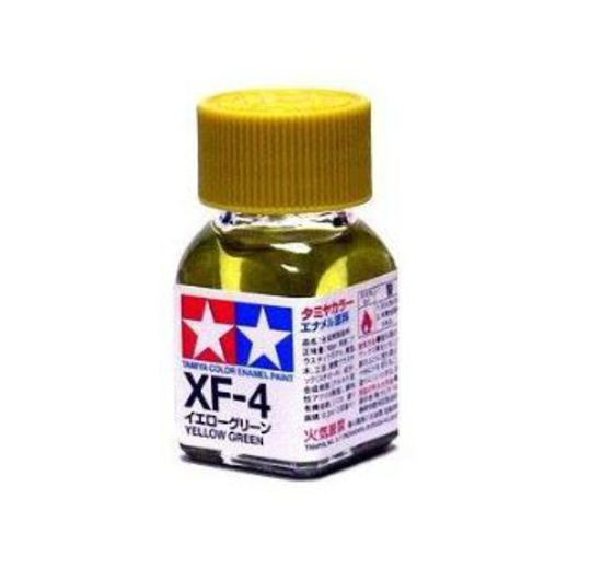 XF-4 Tamiya 10ml Enamel Paint: Yellow Green