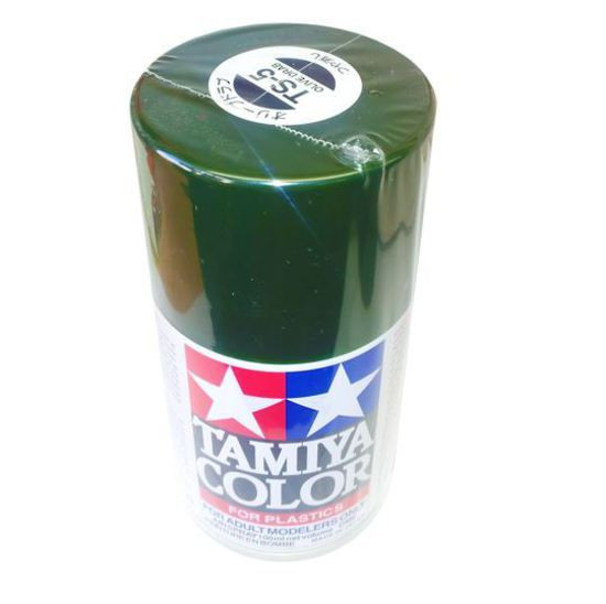 Bombe De Peinture Mat Olive Drab TS5 De Tamiya - Pour Maquettes Et Modélisme