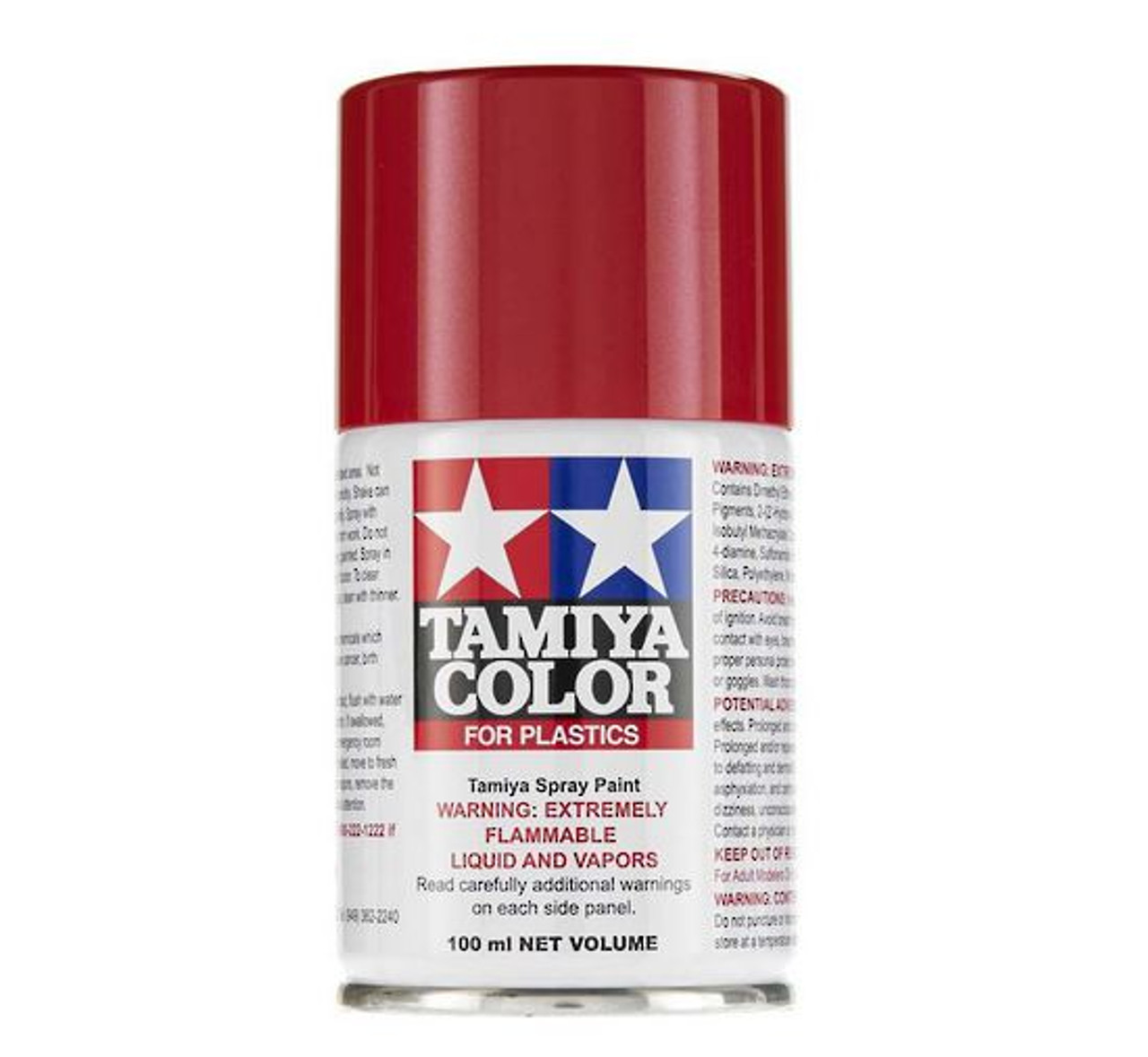 red metallic spray paint for plastic