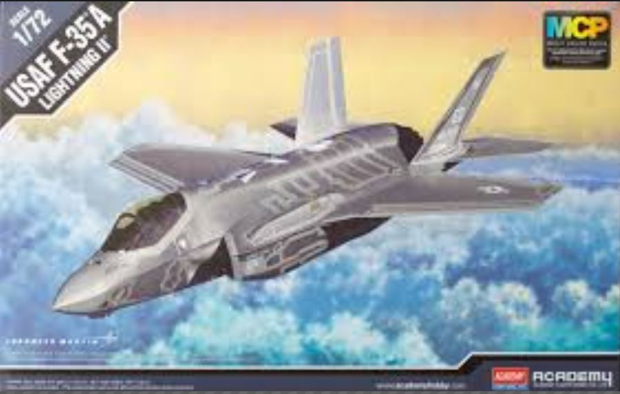 Academy 1/72 F35A Lightning Ii USAF Model Kit